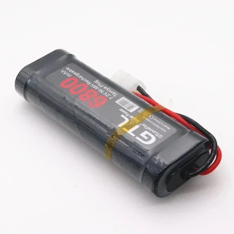 Paquete de baterías NiMH para coche, camión, Buggy, barco, tanque, gris, superpotencia, 7,2 V, 6800mAh, Original, nuevo