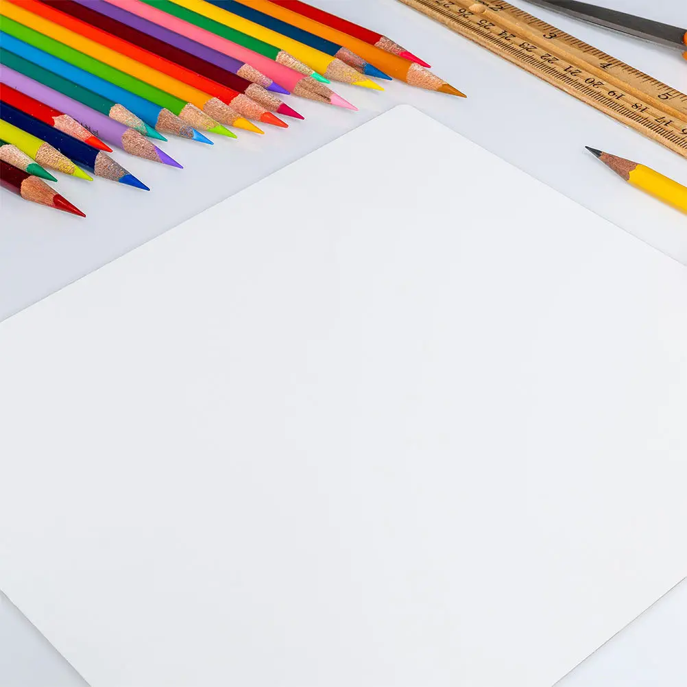 15Pcs A4 Writing Board 11.67x8.25 Inch Plastic PP Matte Anti-Slip Waterproof Lightweight Exam Drawing Calligraphy Pad Student
