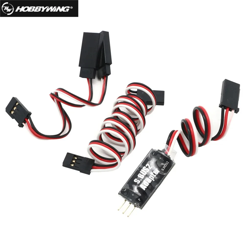 

Hobbywing S.BUS2 Telemetry Adapter for Futaba Platinum V4/V4.1/V5 Aircraft ESC Drone Electronics Connector Plugs