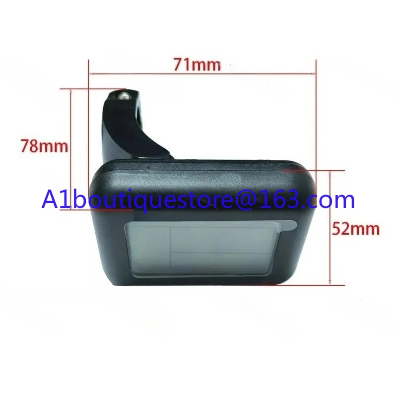 

Electric Display Meter J-LCD 36V 48V E-Bike Control Panel 5-Hole Female Plug Bike Accessories