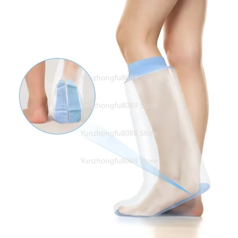 

Sealing Slip-Resistant PVC Medical Casting Cover for Legs, Waterproof Shower Ozone Disinfection, Adult Leg Cast Cover