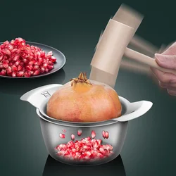 3pcs/set, Pomegranate Peeling Tool Set, Stainless Steel Pomegranate Arils Removal Tool, Pomegranate Peeler Fruit Peeler