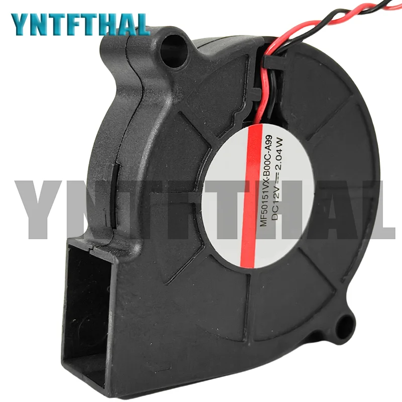 New MF50151VX-B00C-A99 5015 12V Blower Cooling Fan