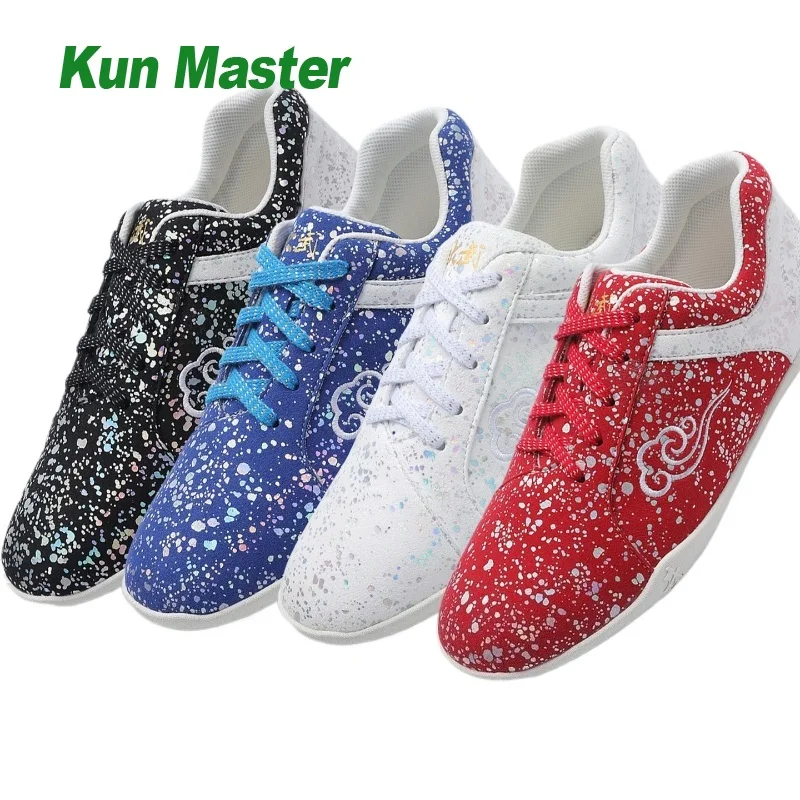 Non Slip Rubber Sole Tai Chi Shoes for Men Women Breathable Comfortable New Wushu Martial Arts Training Sneakers for Practice