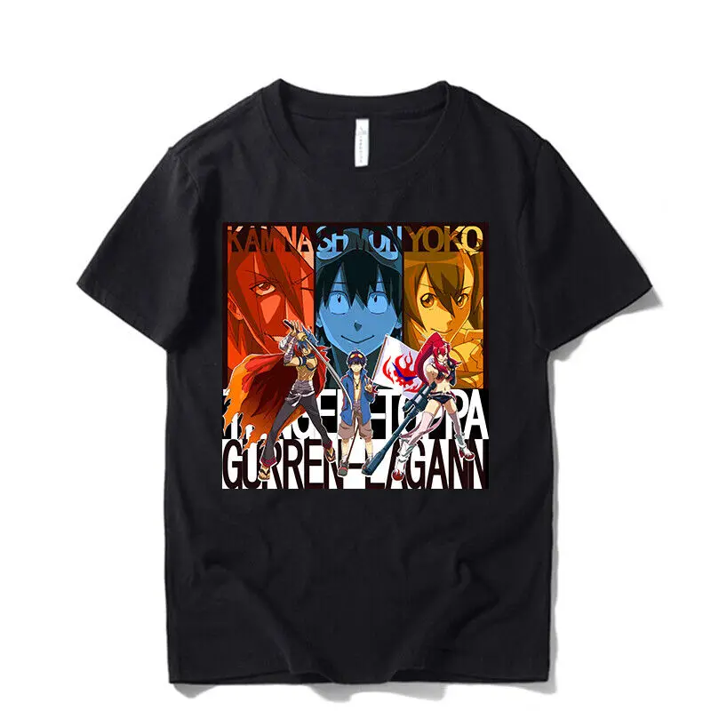 

Tengen Toppa Gurren-Lagann Printed Unisex T-Shirts 100% Cotton