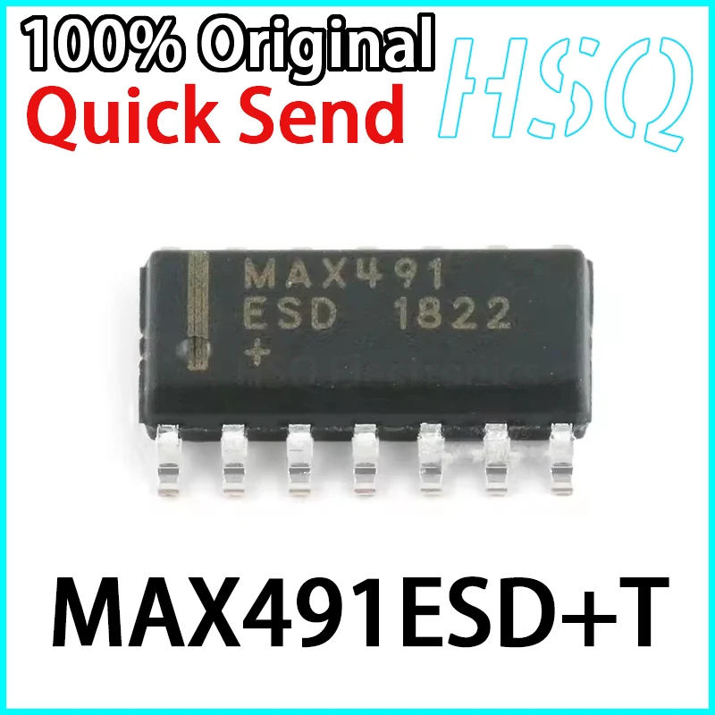 

Оригинальный интерфейсный чип MAX491ESD + T MAX491ESD SOP14 RS, новая модель, 1 шт.