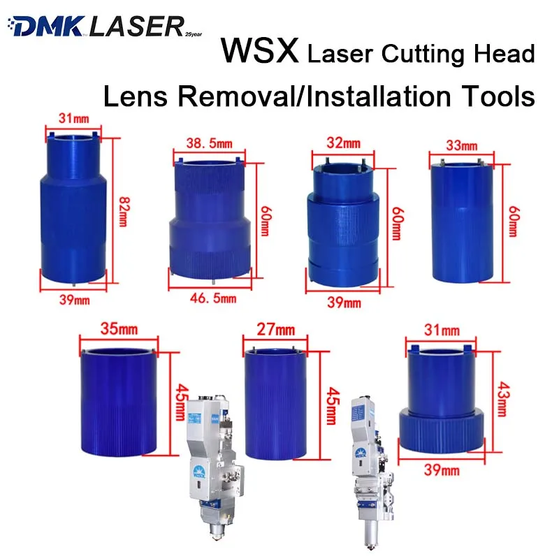 WSX Laser Cutting Head Lens Installation Tools Collimating/Focusing/Protective Windows Replacement Wrench for KC13/15 NC30 NC60