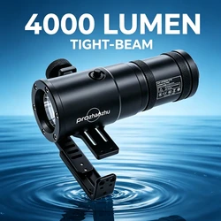 2500 Lumen Diving Light ricaricabile 18650*3 IP68 impermeabile 150M torcia subacquea