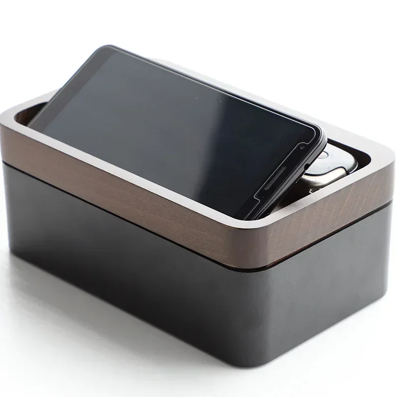 Magnetic Rotary Storage Box Desktop Office Fingertip Decompression Toy Cosmetics Sundries Storage Box