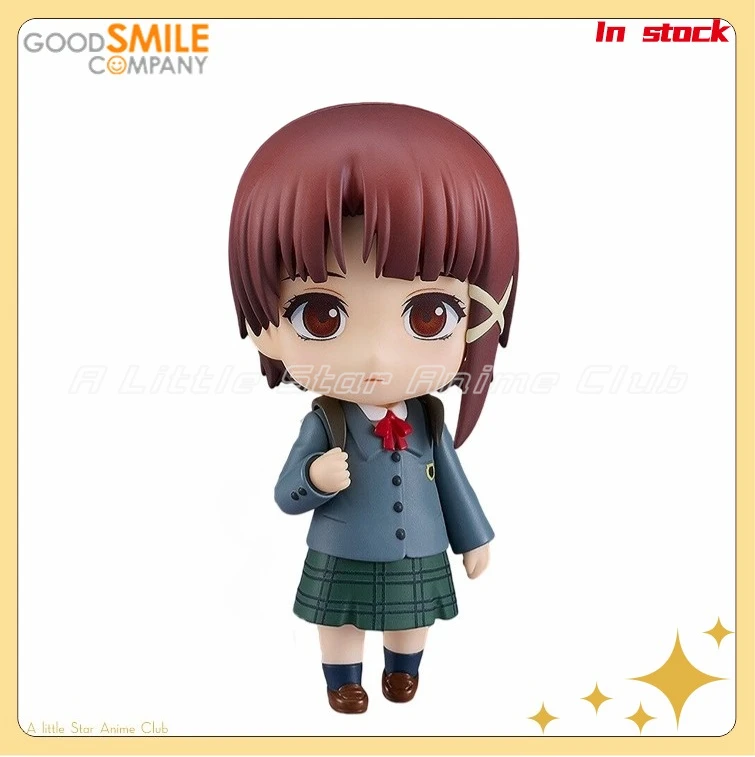 

In Stock Original GSC Q Version Human Figure 2356 Serial Experiments Lain Lain Iwakura Animation Figures Model Collection Toys