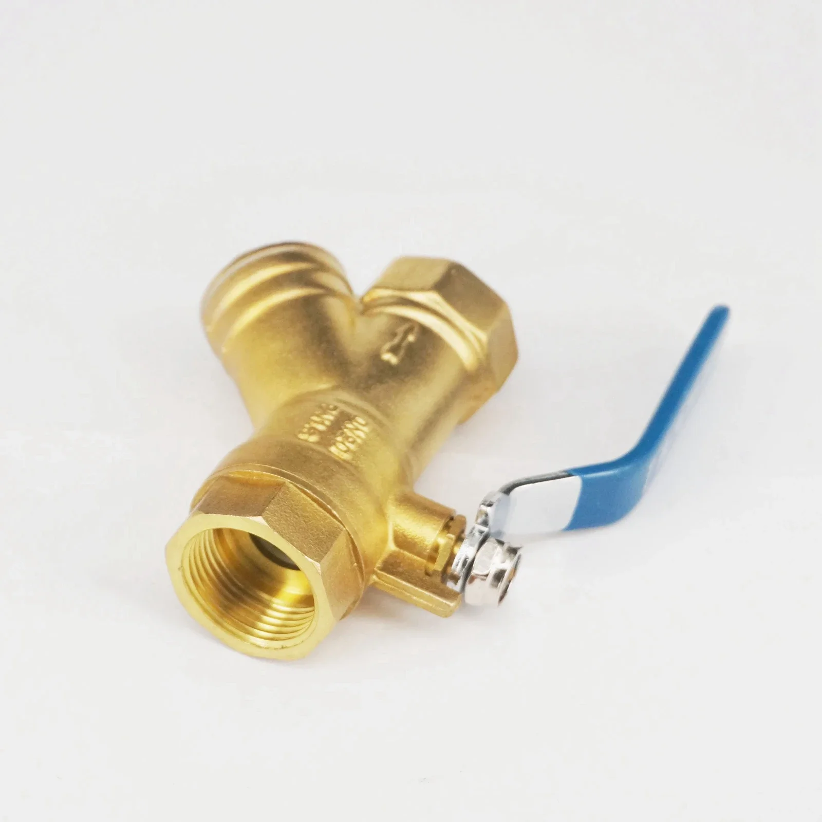 Messing Y Typ Sieb Filter Ball Ventil 3/4 "BSP Gleich Innengewinde