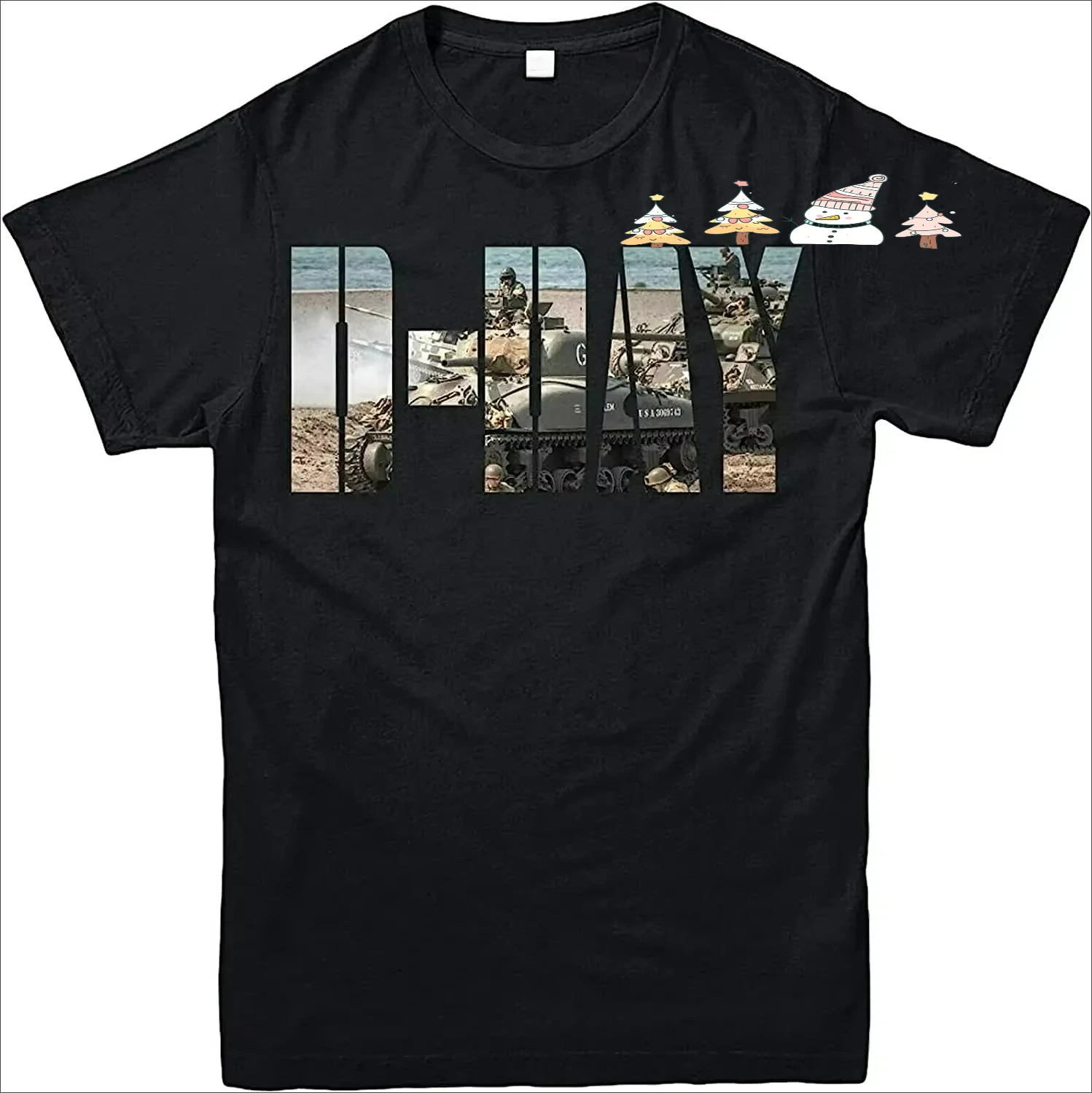 D-Day 75Th Anniversary Normandy Ww2 Airborne T-Shirt Short Sleee Casual Cotton O-Neck Summer T Shirt