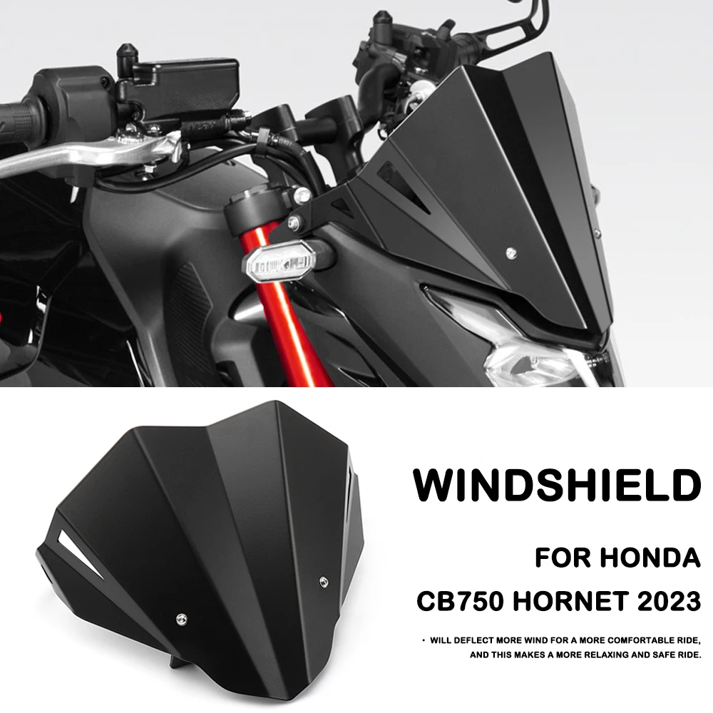 

For Honda CB750 HORNET cb 750 hornet 2023 Motorcycle Accessories Windshield Wind Screen Shield Deflector Protector Cover