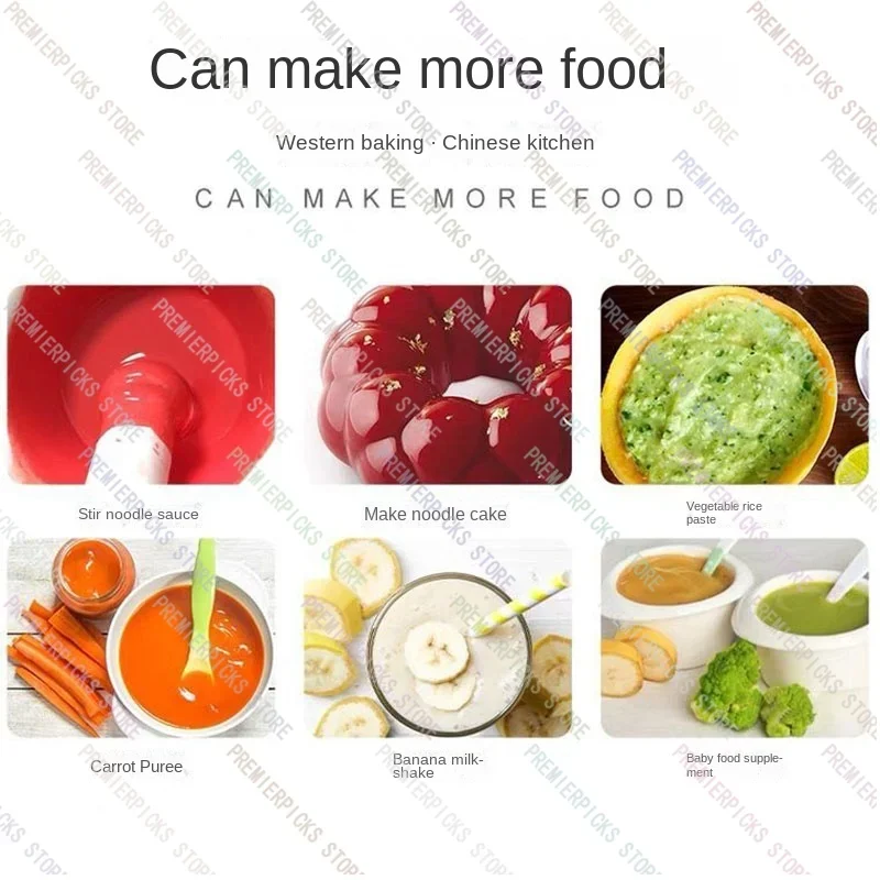 Commercial 500W Professional Blender Electric Hand Juicer 500mm Long Bar Immersion Tools