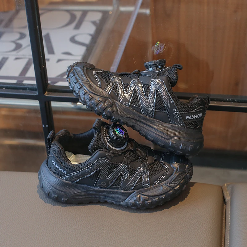 

Children's Sneakers Boy 2026 Spring Girls Green Army Sports Shoes Breathable Non-slip Sole Kids School Mesh Sneakers Lightweight