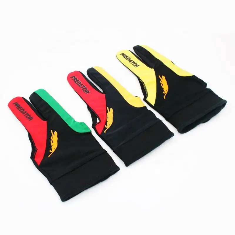 

Premium High Quality Professional 3 Fingers Left Hand Billiard Pool Snooker Gloves