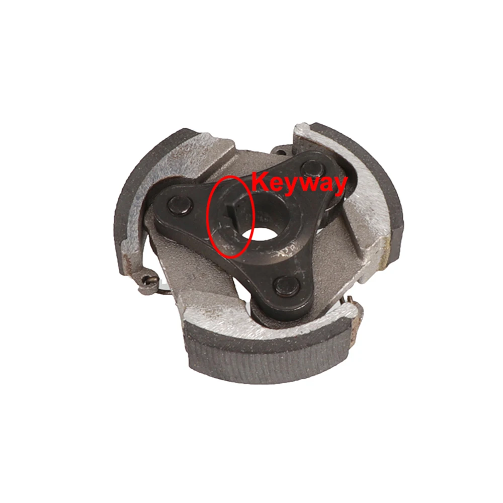 47cc 49cc Pocket Bike 3 Shoe Clutch 2T Springs Centrifugal Clutch Pad do 2-suwowego silnika Minimoto Mini Dirt Bike Quad ATV Parts — zdjęcie 4
