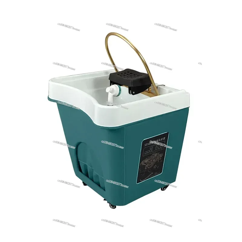 Mobile Shampoo Basin, Head Treatment Machine, Health Center Supporting Massage Bed