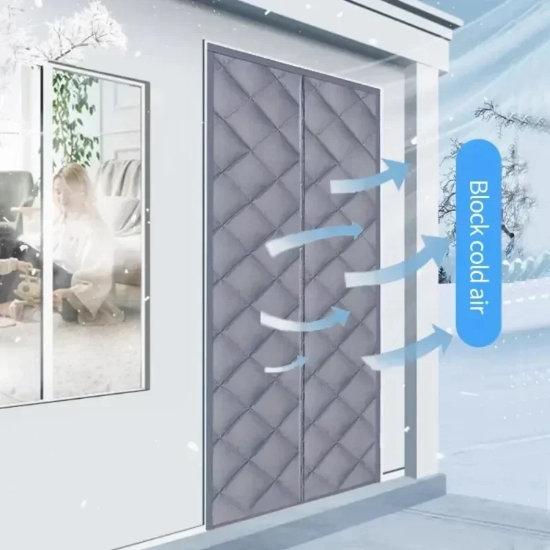 Winter Door Curtain, Heat-insulating Door Curtain, Windproof Door Curtain, Thickened Household Cold Proof Door Curtain