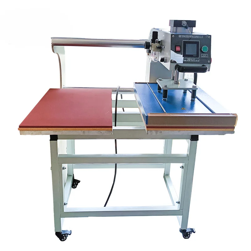 for CE automatic double station sublimation heat press machine T shirt heat press