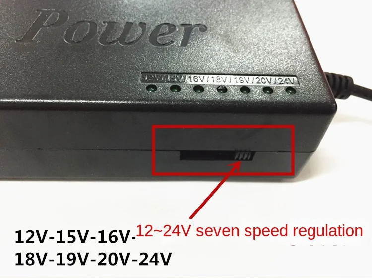 Multifunctional 12V-24V Laptops Charger Convenient Notebook Powers Supply Adapters with 35 Interface