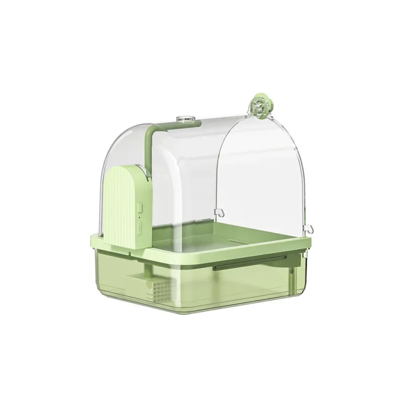 

Bird multi-functional bath basin Xuanfeng peony bird bathroom bird cage hanging parrot bath box