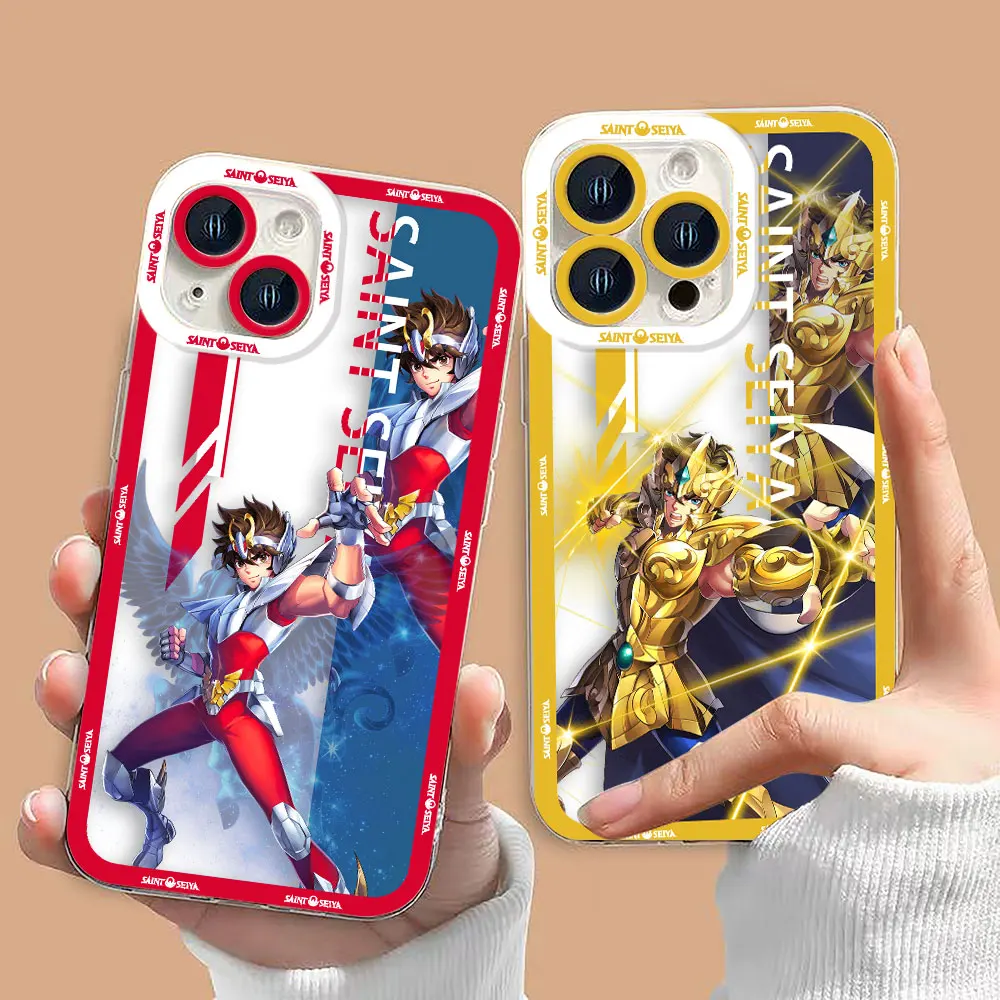 Saint Seiya Hades Clear Phone Case For Samsung Galaxy S25 S24 S23 S22 S21 S20 FE S10 PLUS M54 M23 S30 S11 ULTRA Silicone Case