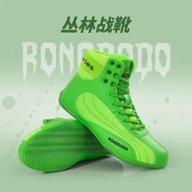 2026 New Wrestling Shoes Men Women Light Weight Boxing Shoes for Unisex Breathable Fighting Shoe Couples Gym Training Shoe