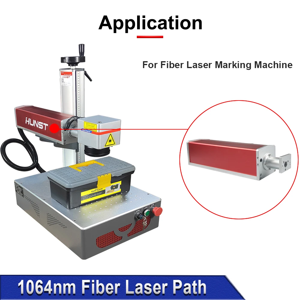 DIGRAY Fiber Laser Path Blue  Standard Path Housing Rayucs MAX JPT Interface for Laser Marking and Engraving Machine