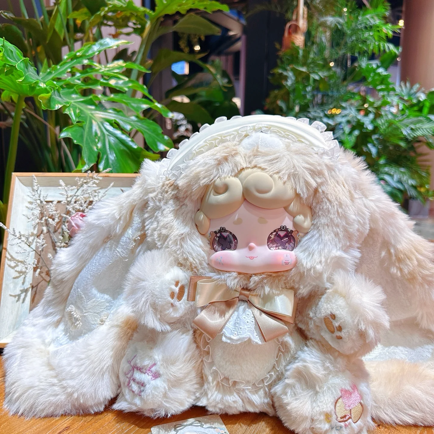 

Original Lucky Deer Nai Sweet Tea Bunny 600% Series Vinyl Plush Blind Box Doll Bag Pendant Decor Toy Plush Toy Mystery Box Gift