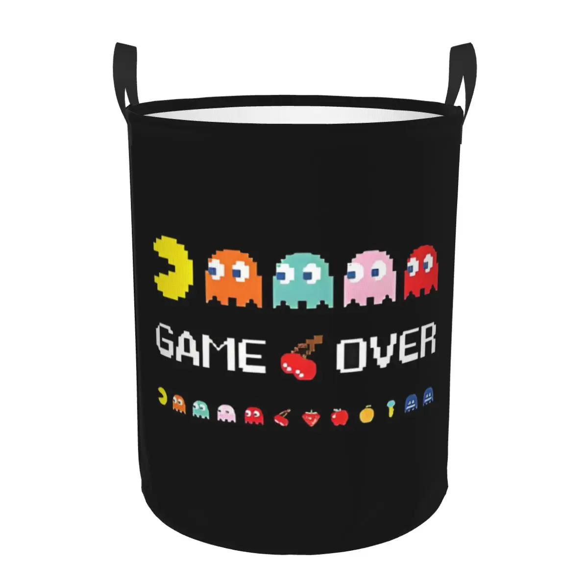 Cesta de lavandería con paquete en P personalizada, contenedor de almacenamiento de ropa plegable de gran capacidad, cesto para videojuegos para bebé