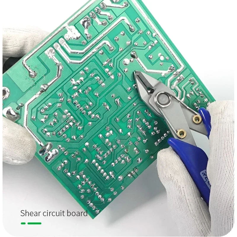 RELIFE tang pemotong 5 inci RL-0001, tang pemotong Diagonal serbaguna untuk layar ponsel bingkai tengah papan PCB alat potong