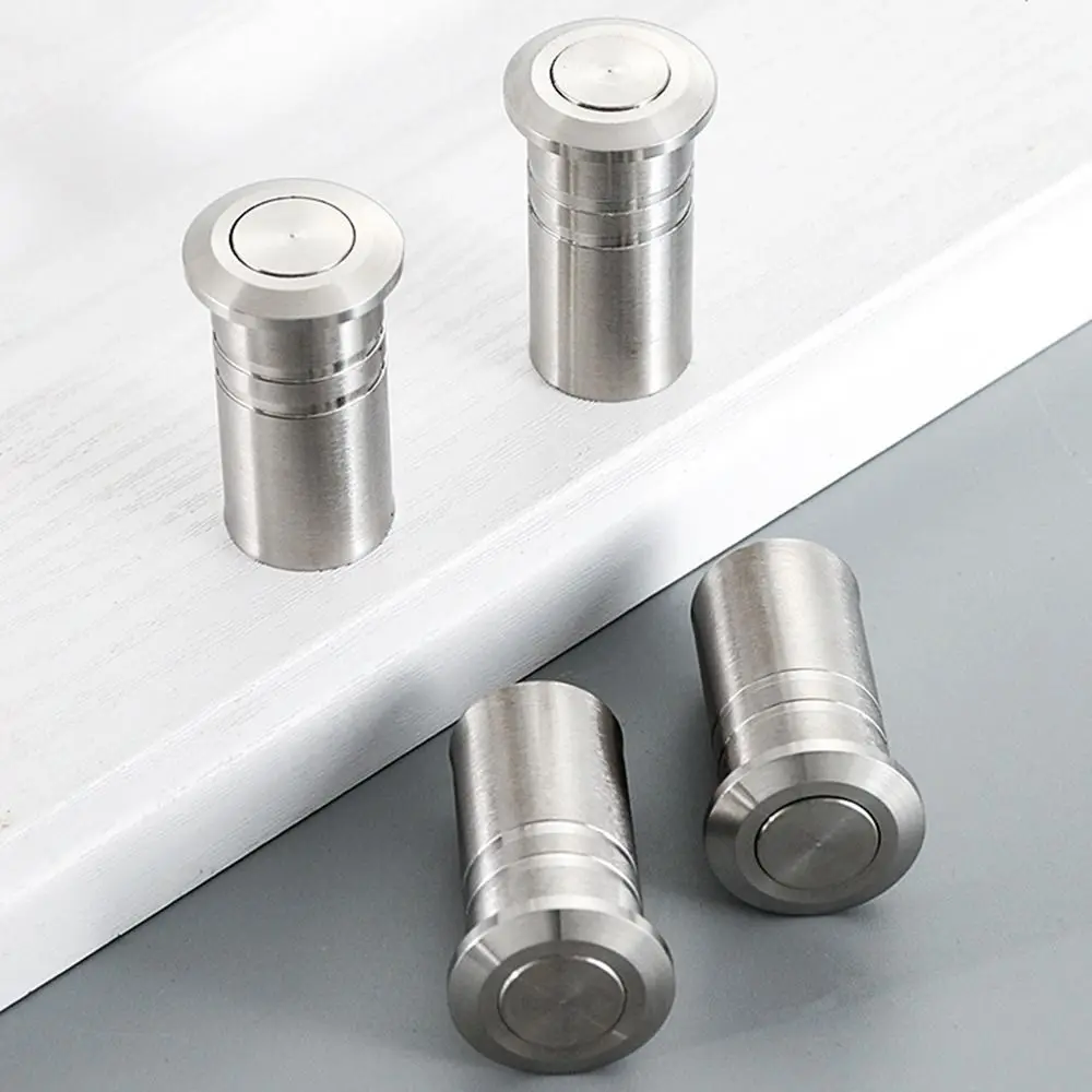 Sand-proof Dust-proof Door Bolt Cover Stainless Steel Hardware Latch Cover Invisible with Accessories Door Latch Protection Door