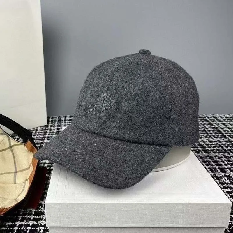 New cashmere L P sun protection hat, brother sun hat, decorative version, contract casual wear, car and fashionable sports hat