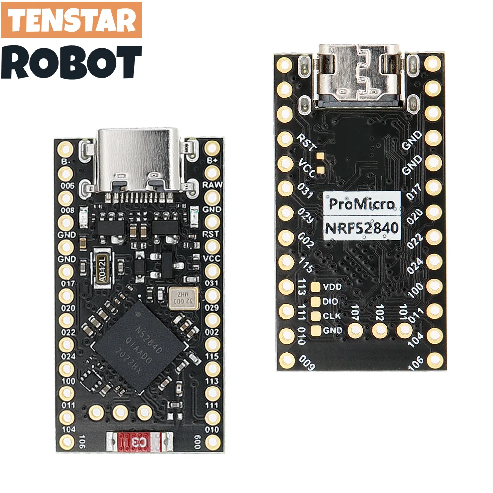 NRF52840 Development Board Compatible With Nice!Nano V2.0 Bluetooth Charging Management Pro Micro NRF52840