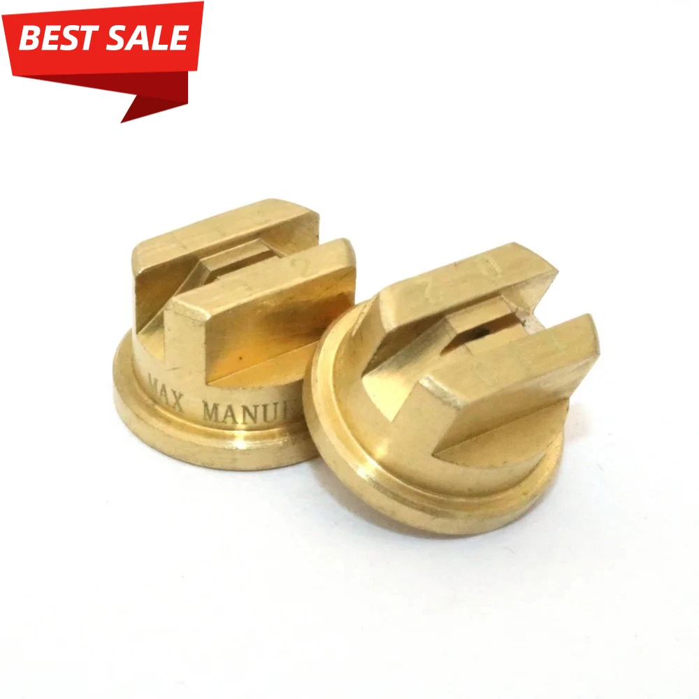 100 PCS High Quantity Brass 11001 11010 Flat Fan Spray Nozzle Veejet Flat Fan Spray Nozzle