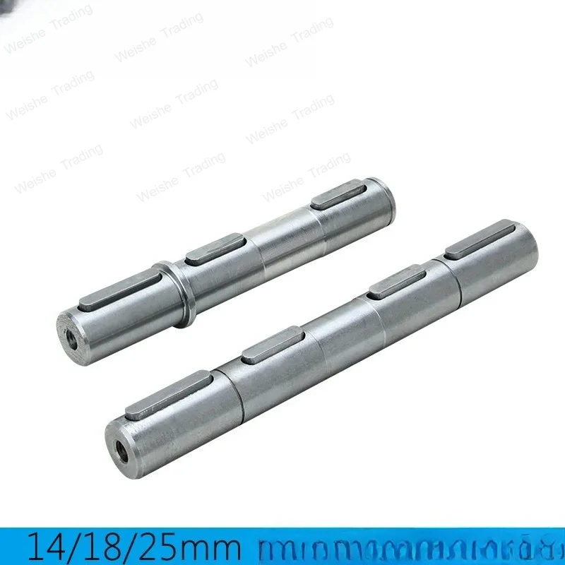 RV reducer 14mm 18mm 25mm Single Shaft Daul Shaft output NMRV worm gear reducer accessories For RV30 RV40 RV63 RV50