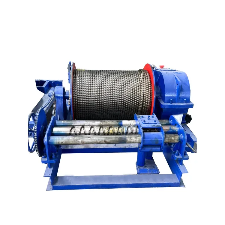 New Condition Electric Hydraulic Desktop Anchor Winch Double Drum Marine Windlass Ship 1 Year Warranty Construction Machinery