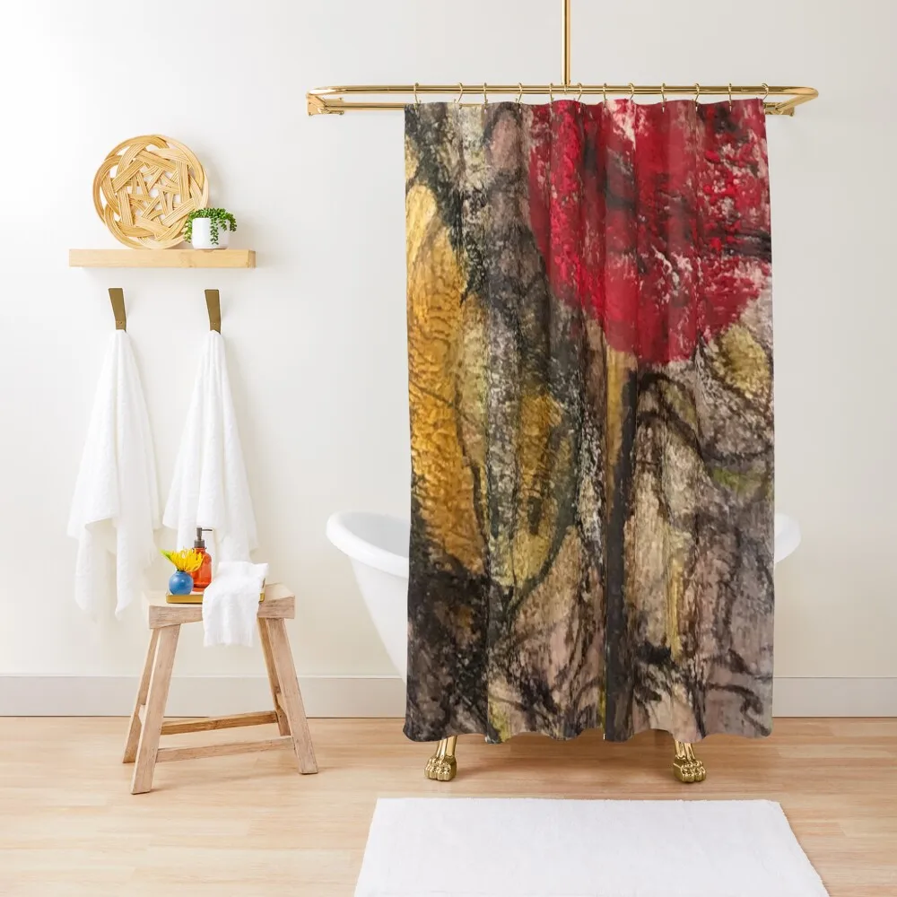 

Deep Dive Red Shower Curtain For Bathroom Shower Accessories For Shower And Services Curtain