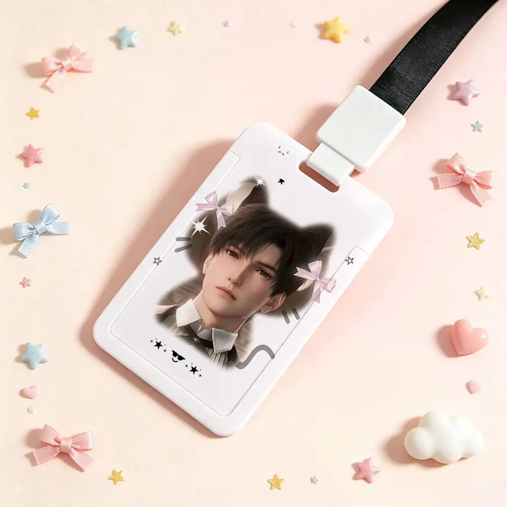 Love And Deep Space Zayne NFC Contactless Sliding Card Sleeve For Student Cards, Bus Cards, ID Cards, And Work Permits