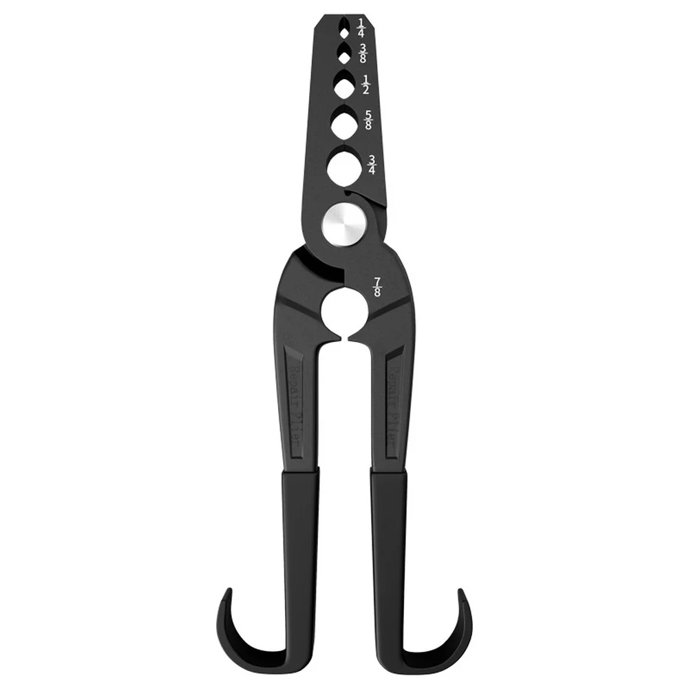 Car Tube Rounder Copper Pipe Repair Pliers With 1/4" 3/8" 1/2" 5/8" 3/4" And 7/8" Copper Tubes Aluminum Alloy