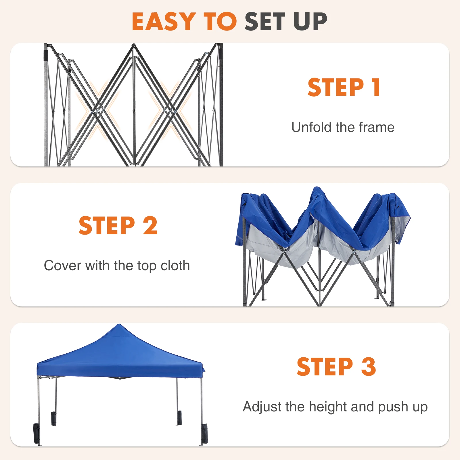 JHK 10x10ft Pop-Up Outdoor-Fal – Outdoor Furniture Umbrella Bewertung und Preis