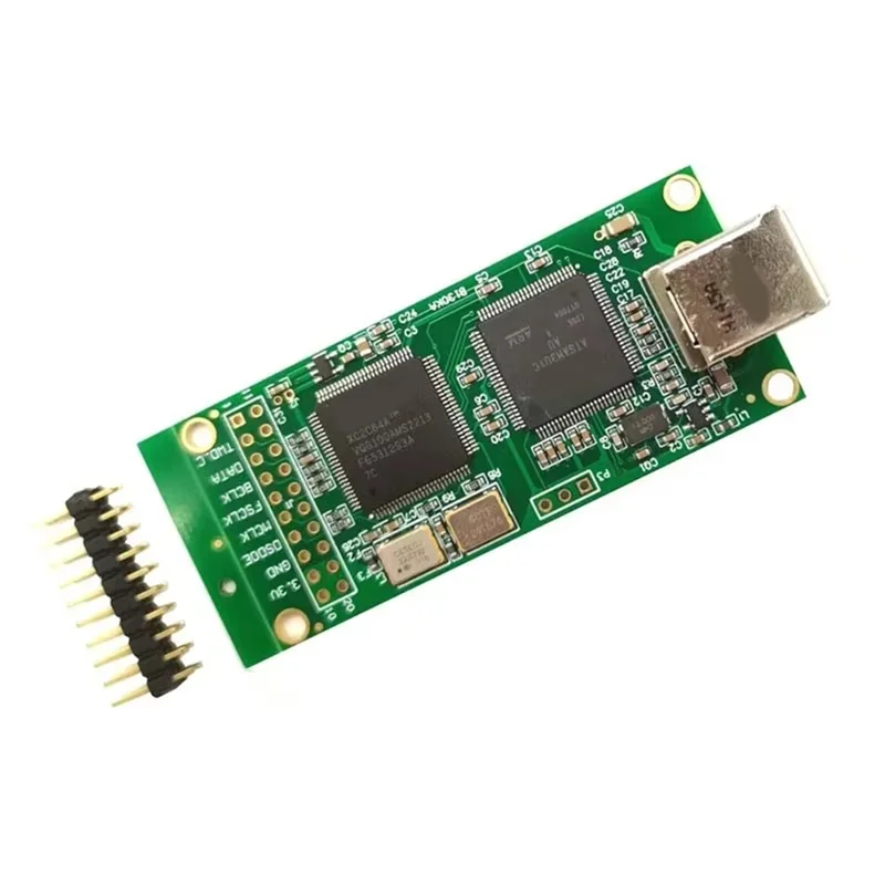 -BOFF Italian Amanero Combo384 USB Card Module C3391 DSD512 PCM384 32Bit C3391 Upgrade Crystal Oscillator Standerd Version