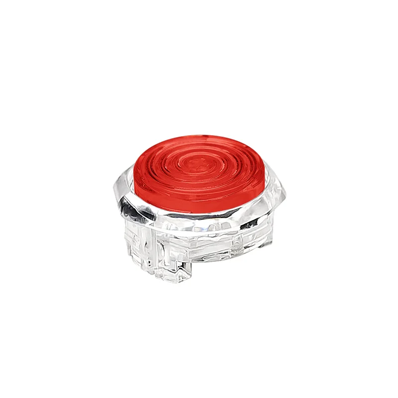 For L1 Four-way Ultra-thin Octagonal Transparent Mechanical Button, Arcade Rocker Accessories