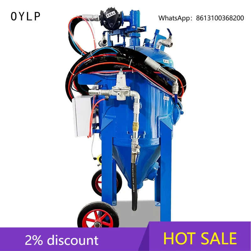 OYLP Water-Sand Mixed Blasting Machine Rust Removal and Cleaning Blasting Machine Rust Removal/Refurbishment/Texturing Tr(Custom
