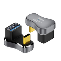 140W Type C Elbow Charging Adapter For Steam Deck NS ROG ALLY 4K 60Hz 20/10Gbps Connector Charger Adapter for Mobile Phone IPad