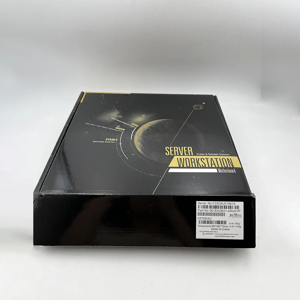 

X570D4U для серверной материнской платы рабочей станции ASRock, процессор AM4 1331