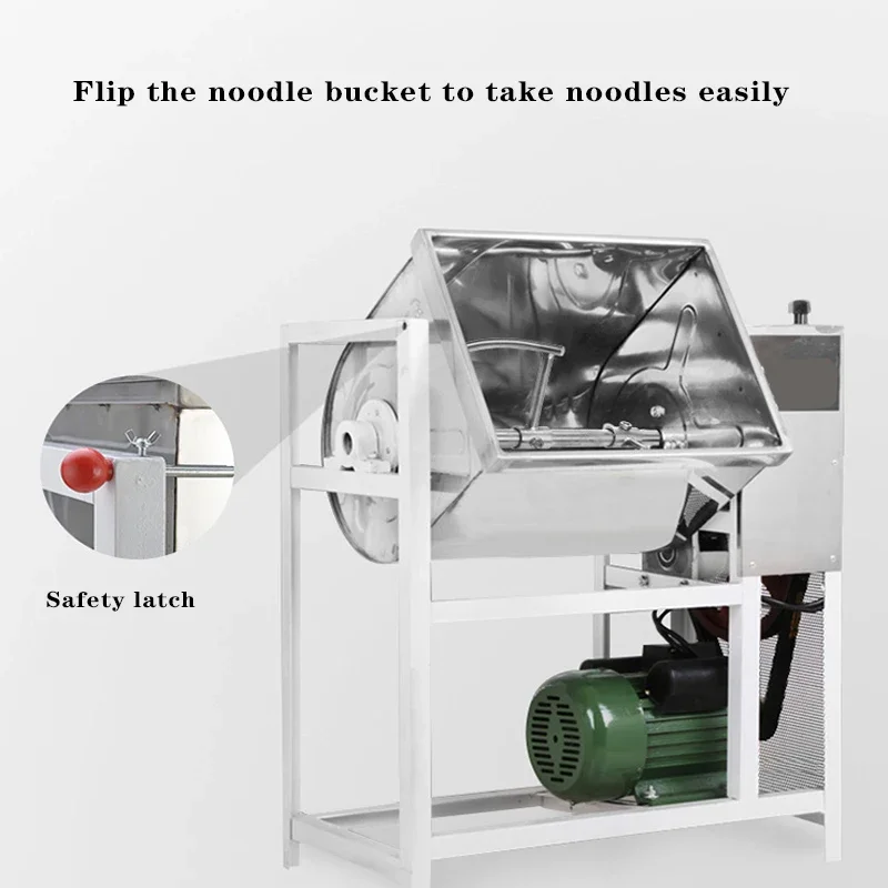 جديد 15 كجم آلة عجان الدقيق الخبز العجين التلقائي آلة العجن التجارية خلاط طعام آلة تعبئة اللحوم 2200 واط 220 فولت