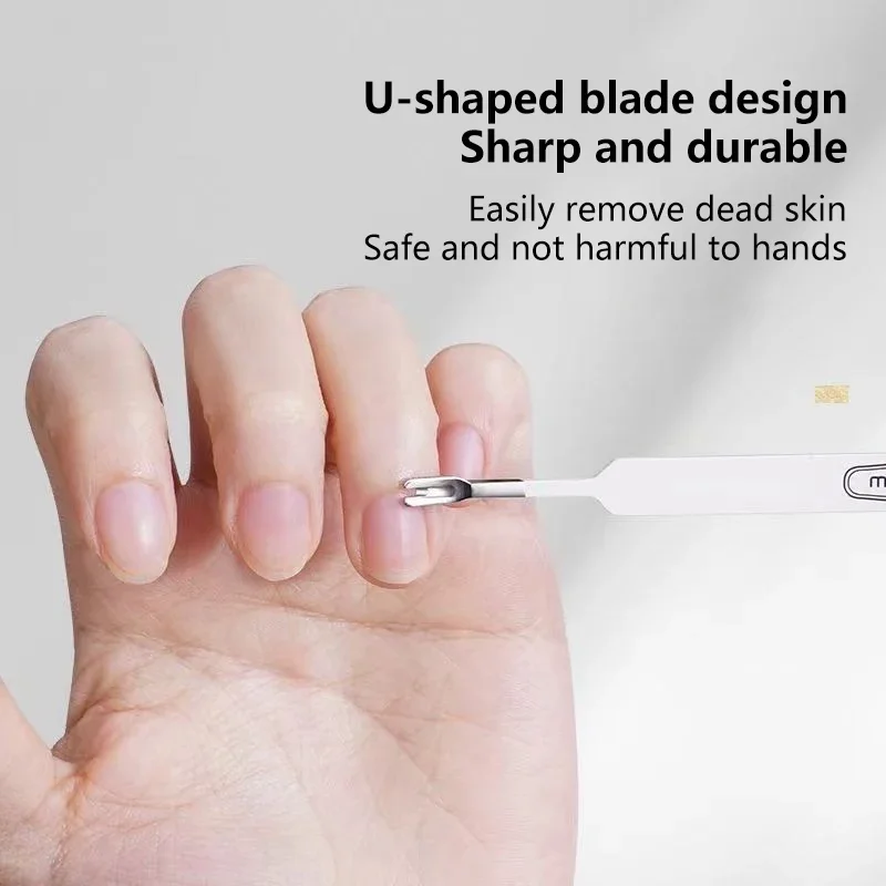 4 Pcs Professional Nail Cuticle Scissors Stainless Steel Manicure Pedicure Trimmer Pusher Dead Skin Scissor Nipper Clipper Tool