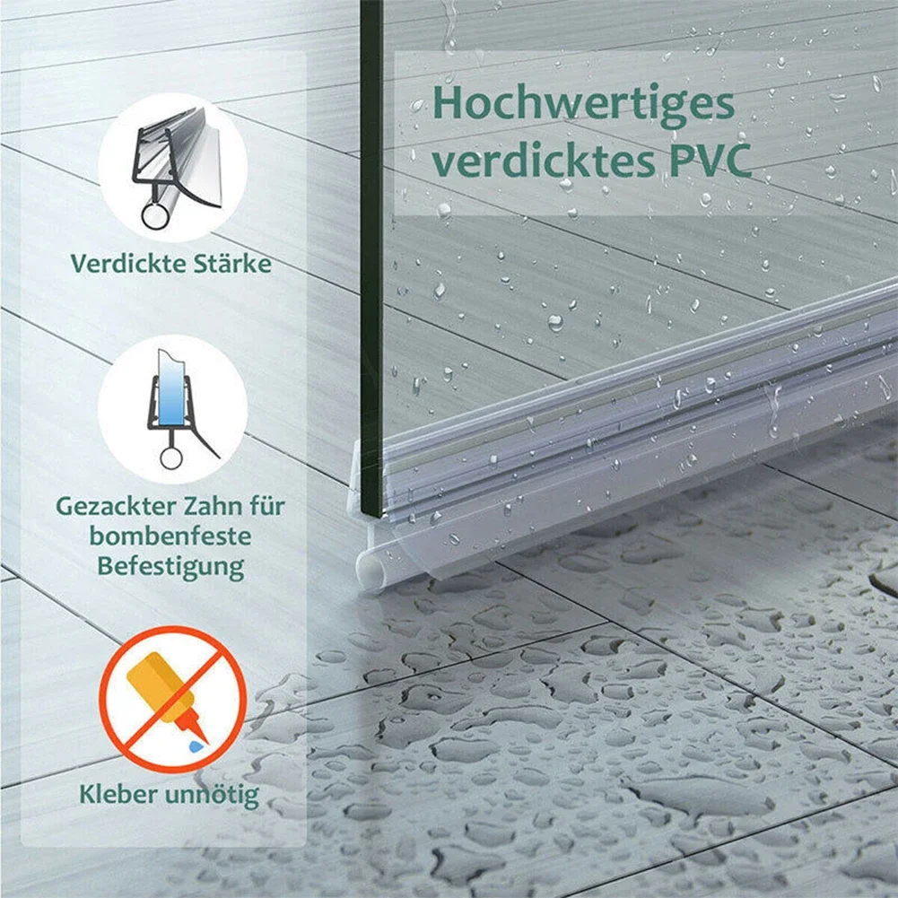 2 шт., уплотнитель для душа для стеклянных дверей